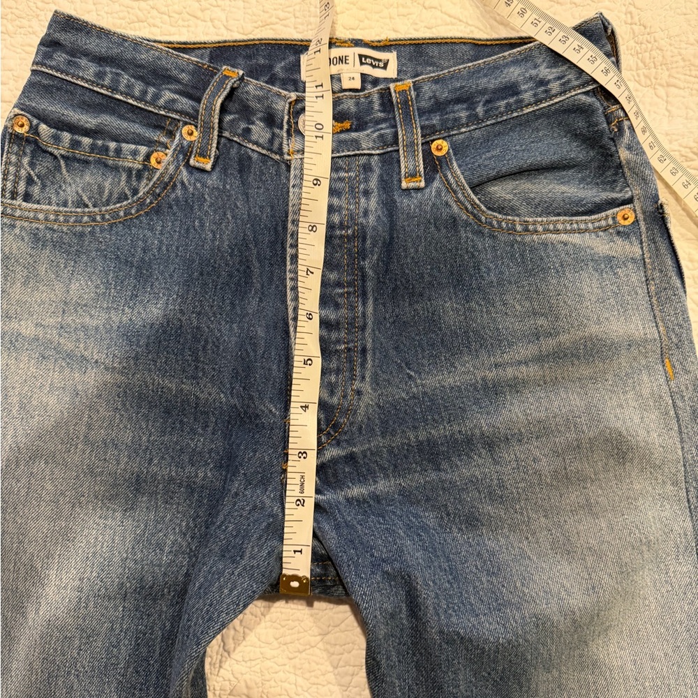 Re/done Levi Sz 24 inseam 27" - Picture 6 of 8